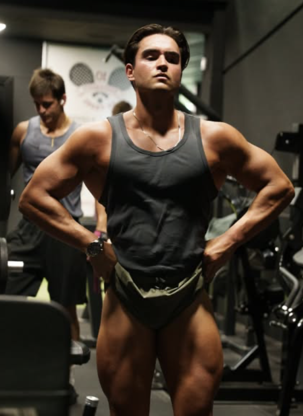 Atleta de la Brigada entrenando